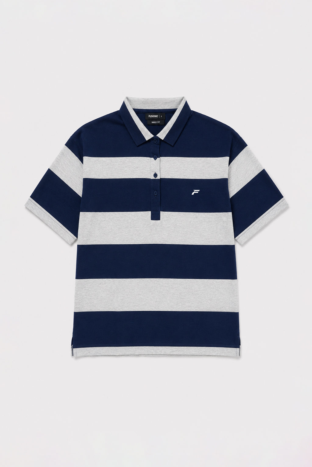 Blue Striped Polo