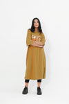 Mustard Brown Long Dress