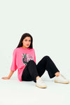 Peach Blossom Oversized Tee